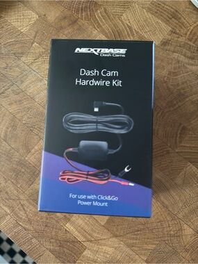 Black Dash Cam Hardwire Kit - Hardwire Power Cable